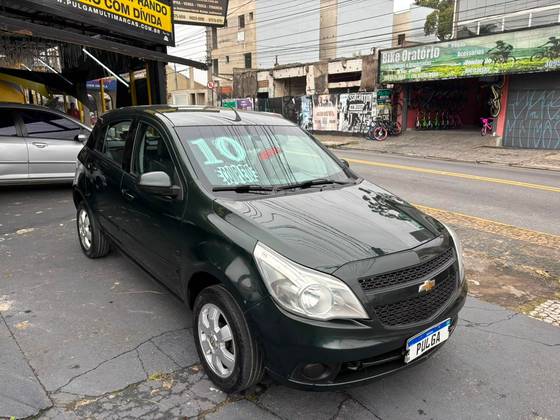 CHEVROLET AGILE 1.4 MPFI LT 8V FLEX 4P MANUAL CHEVROLET AGILE 1.4 MPFI LT 8V FLEX 4P MANUAL